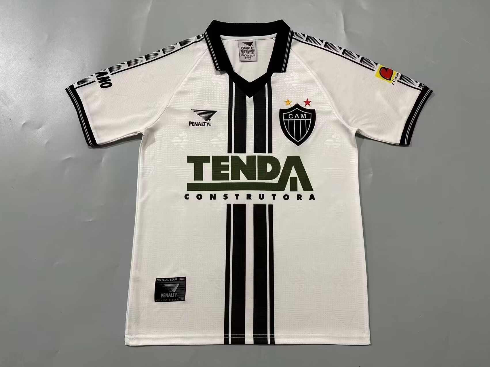 AAA Quality Atletico Mineiro 1997 Third White Soccer Jersey